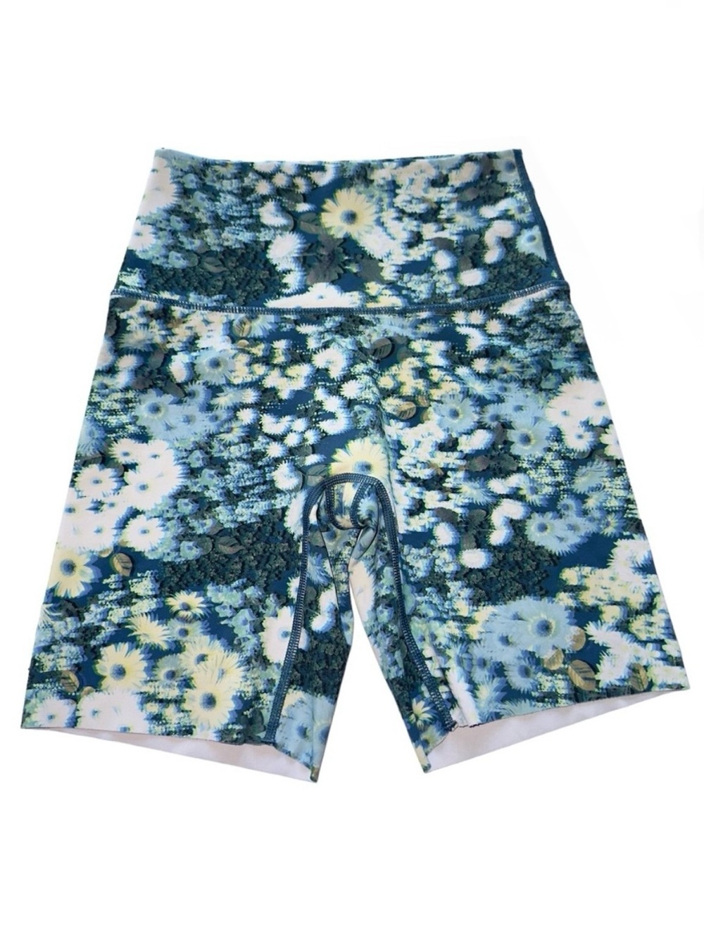 AERIE Offline Goals Bike 3D Floral Short High Rise Size Small